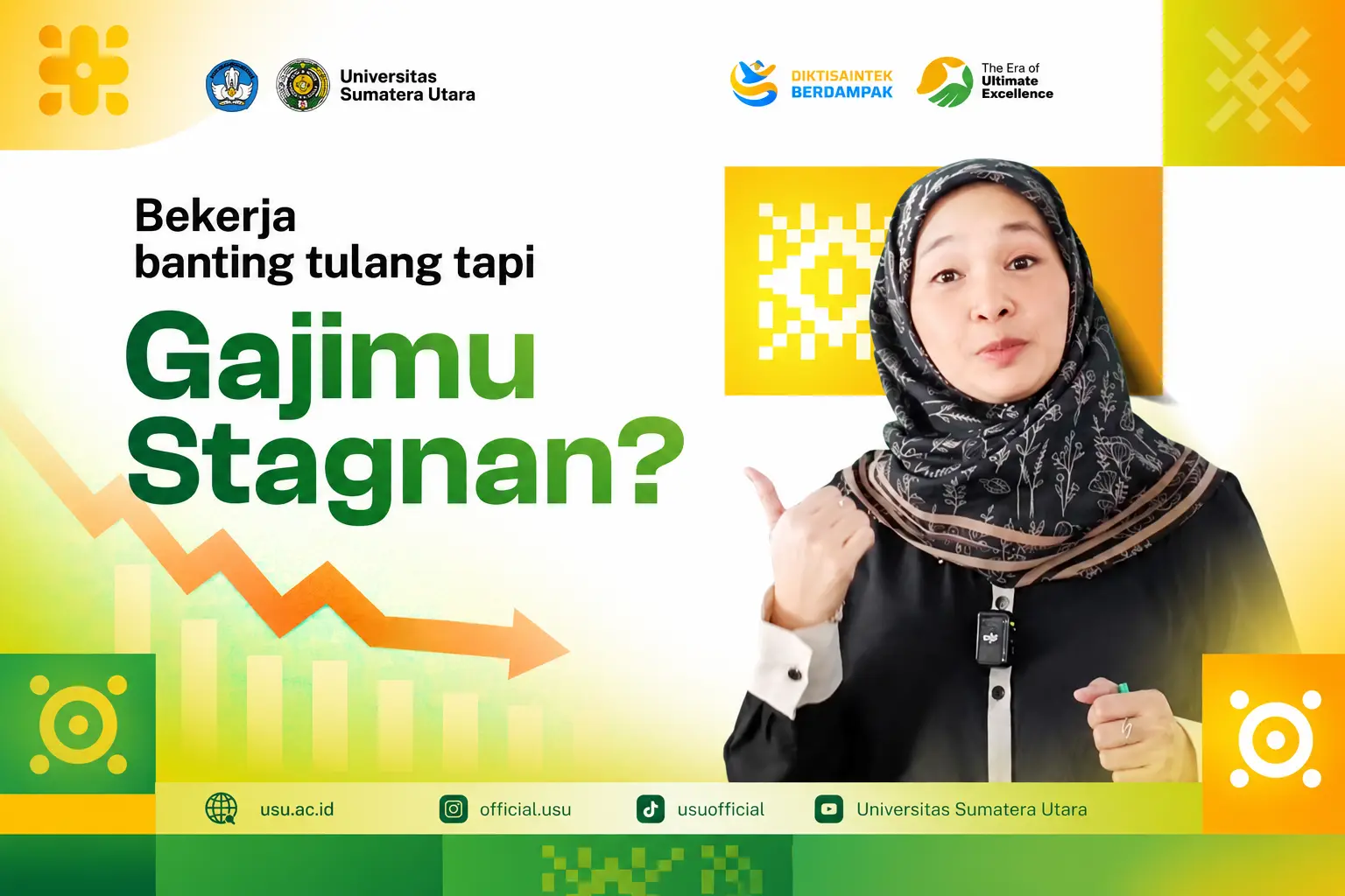 Stagnasi Upah dan Daya Tawar Tenaga Kerja: Tinjauan Ekonomi dari FEB USU